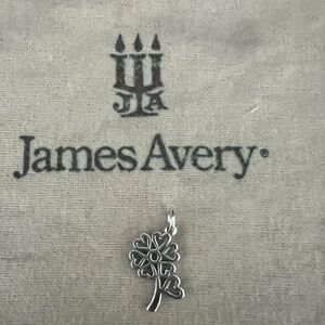 James Avery flower made out of hearts charm/Retired